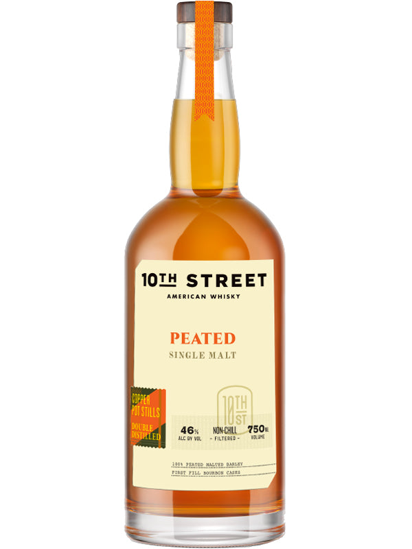 10th Street 'Peated' Single Malt American Whiskey