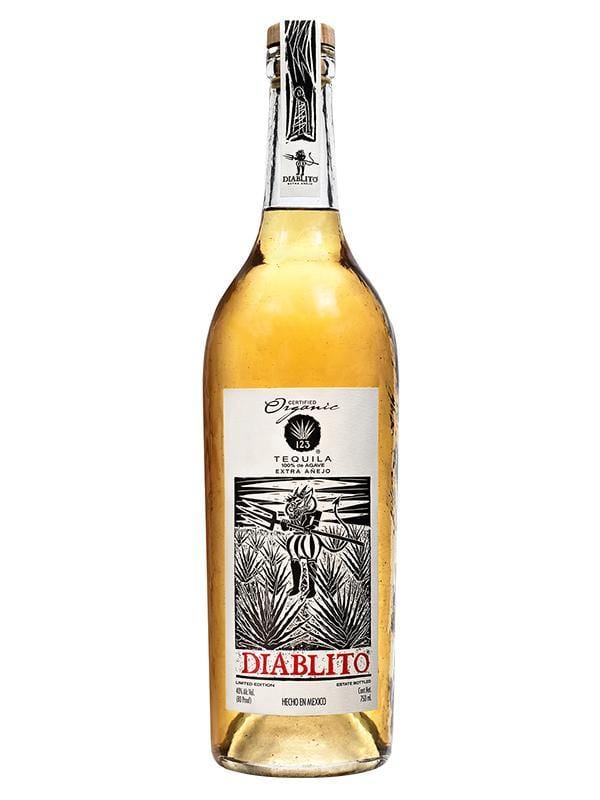 123 Organic Extra Anejo Diablito Tequila