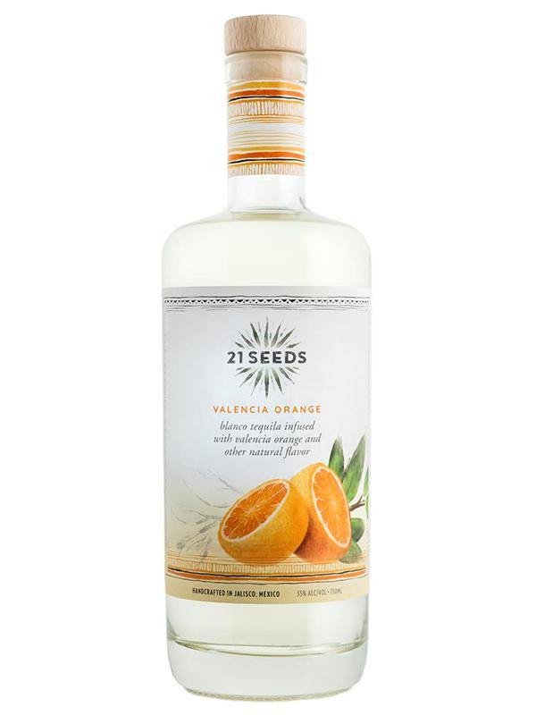 21 Seeds Valencia Orange Blanco Tequila