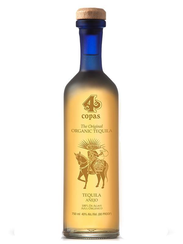 4 Copas Organic Anejo Tequila