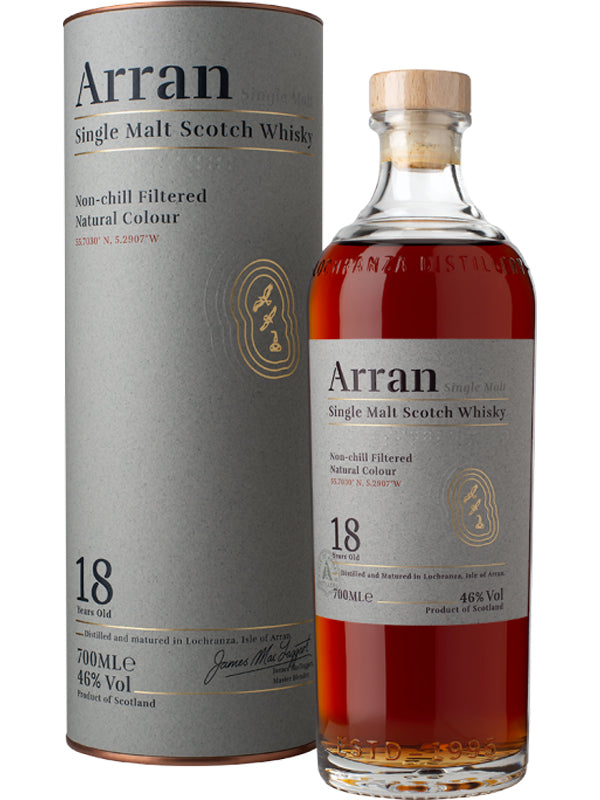 Arran 18 Year Old Scotch Whisky