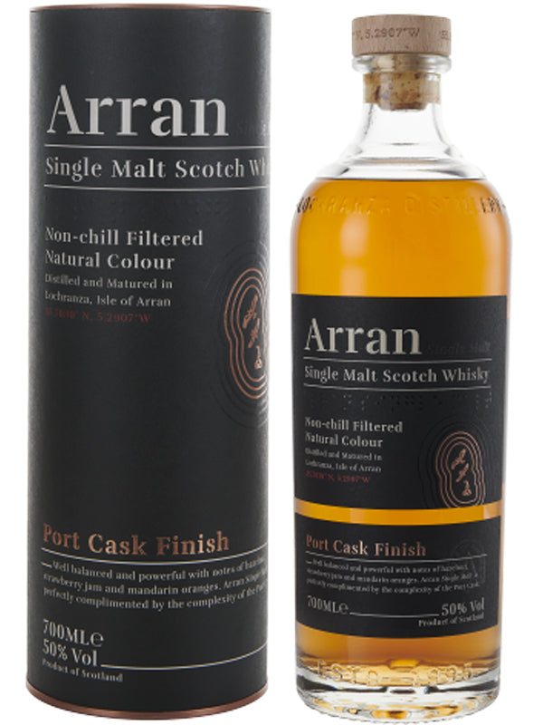 Arran Port Cask Finish Scotch Whisky