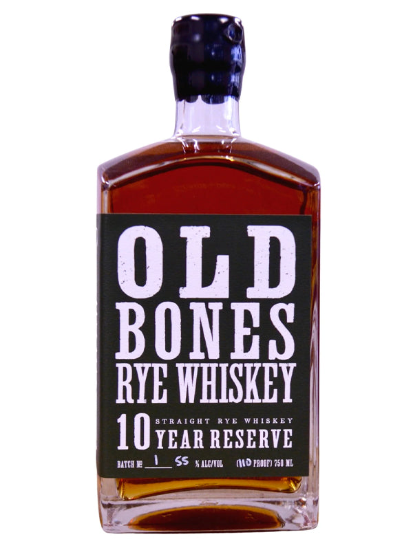 Backbone 'Old Bones' 10 Year Old Reserve Rye Whiskey