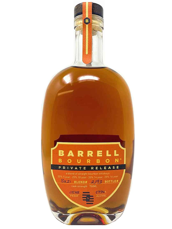 Barrell Bourbon Private Release Blend Bx2i