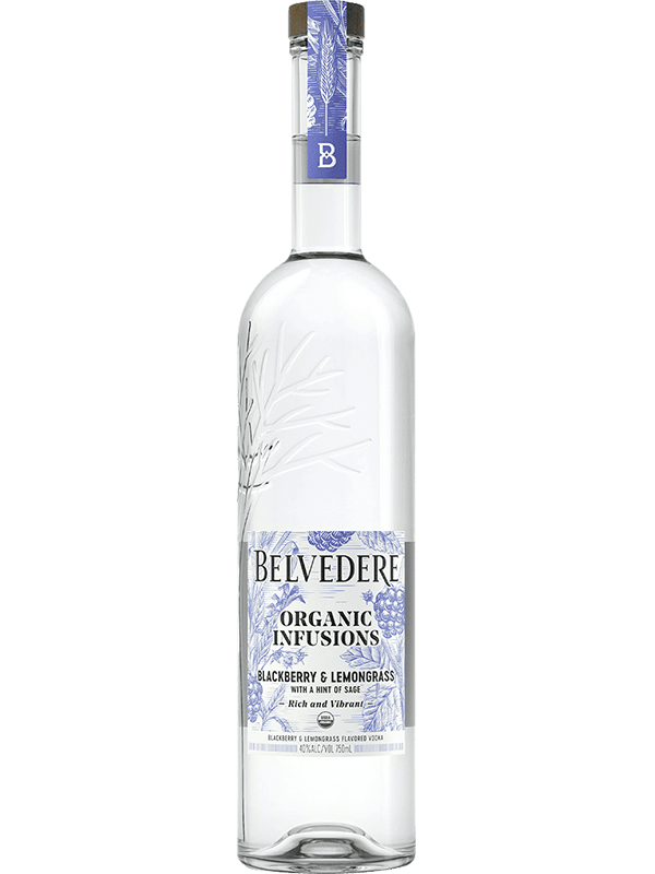 Belvedere Vodka Organic Infusions Blackberry & Lemongrass