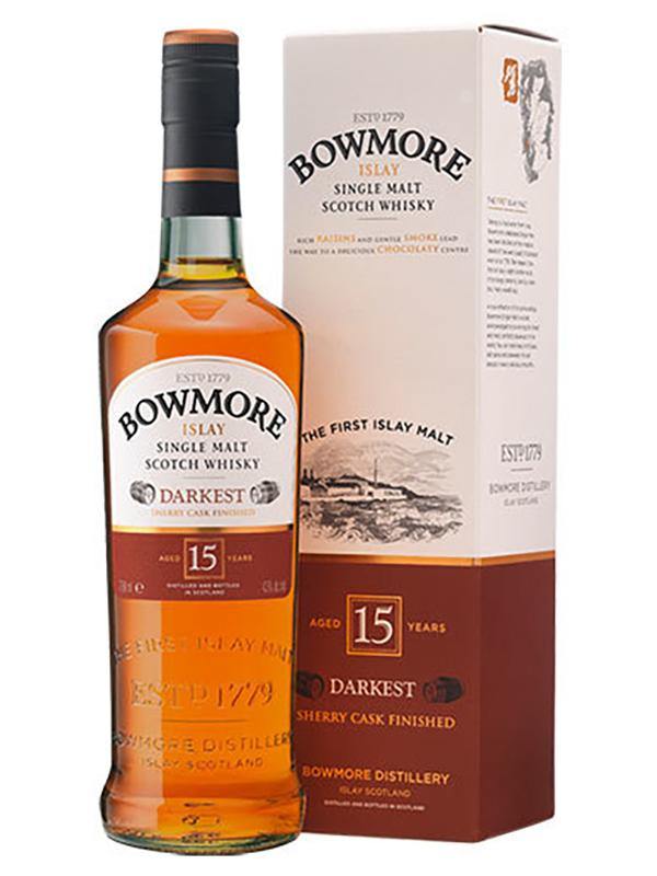 Bowmore Darkest 15 Year Old Scotch