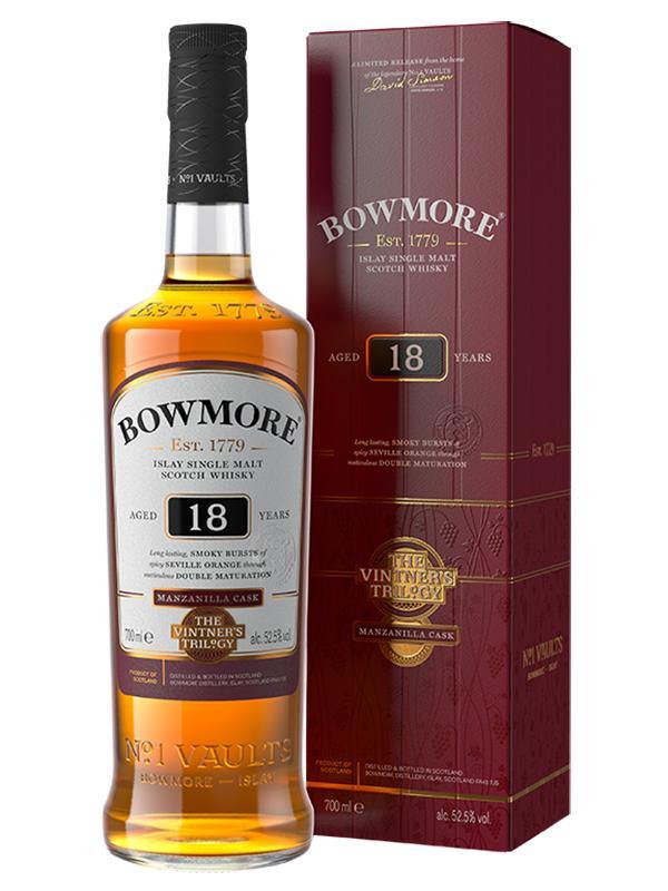 Bowmore Vintner's Trilogy 18 Year Old Scotch