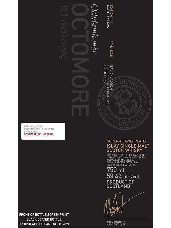 Bruichladdich Octomore Edition 11.1 Scotch Whisky