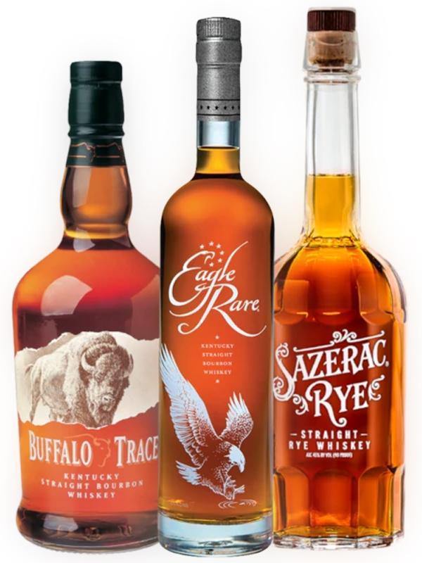 Buffalo Trace Distillery Bundle #1 - Buffalo Trace, Eagle Rare, and Sazerac