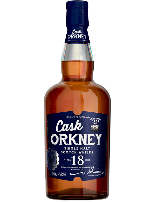 A.D. Rattray Cask Orkney 18 Year Old Single Malt Scotch Whisky