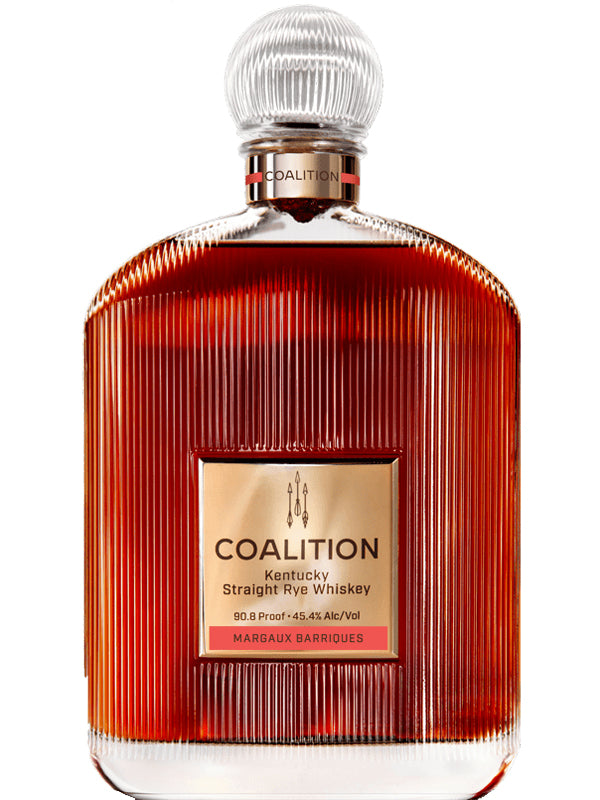 Coalition Rye Whiskey Finished in Margaux Barriques