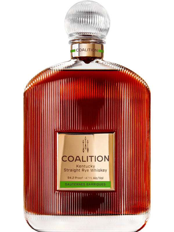 Coalition Rye Whiskey Finished in Sauternes Barriques