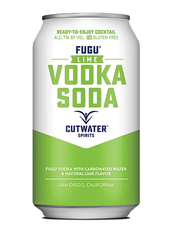 Cutwater Spirits Fugu Lime Vodka Soda