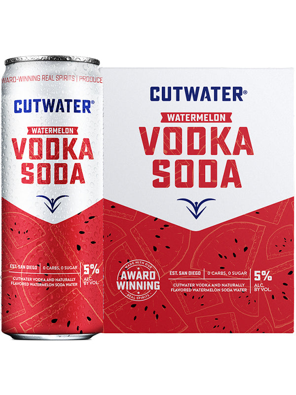 Cutwater Spirits Watermelon Vodka Soda