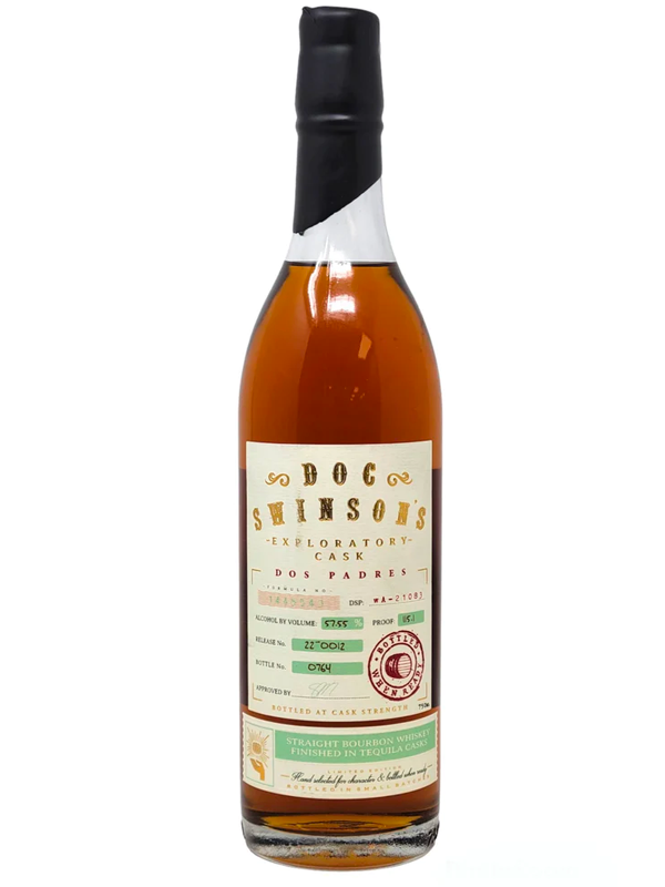 Doc Swinsonâs Dos Padres Bourbon Whiskey Anejo Cask Finish