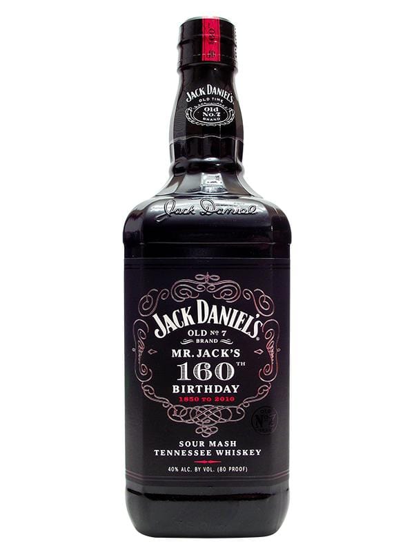 Jack Daniel S Mr Jack S 160th Birthday Tennessee Whiskey Del Mesa Liquor