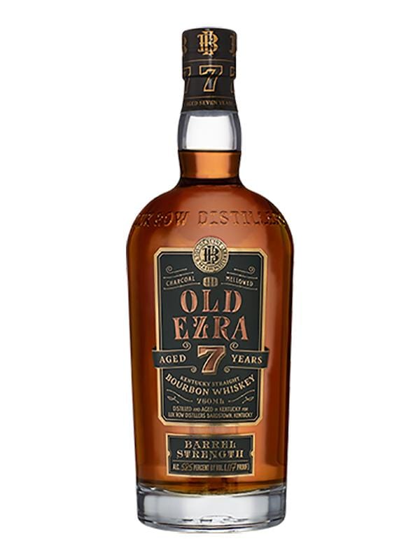 Ezra Brooks Old Ezra 7 Year Old Barrel Strength Bourbon Whiskey