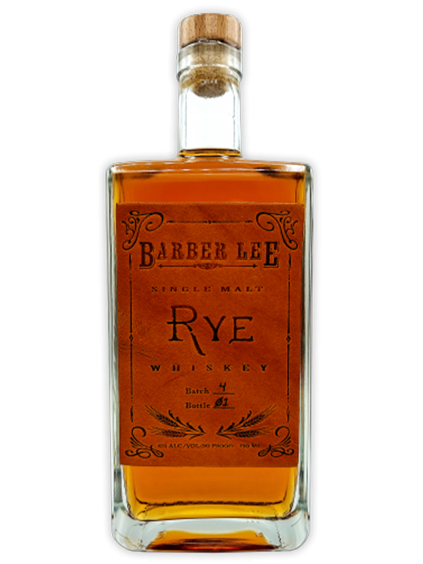 Barber Lee Single Malt Rye Whiskey