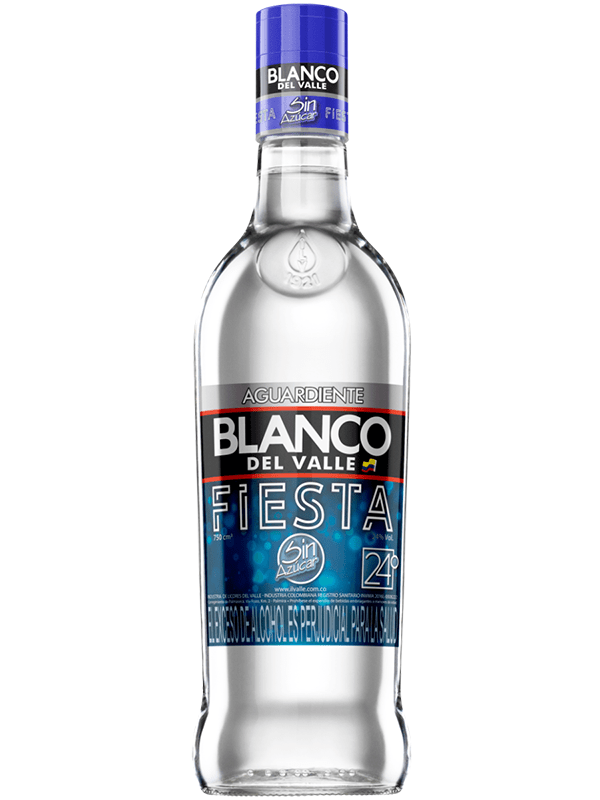 Blanco Del Valle Aguardiente Fiesta