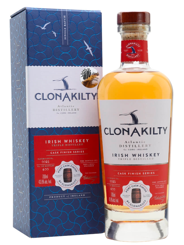 Clonakilty Port Cask Finish Irish Whiskey