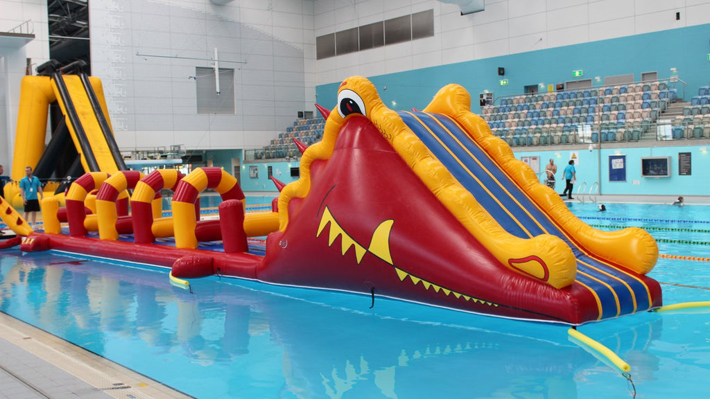 Commercial Pool Obstacle Courses Aflex Inflatables