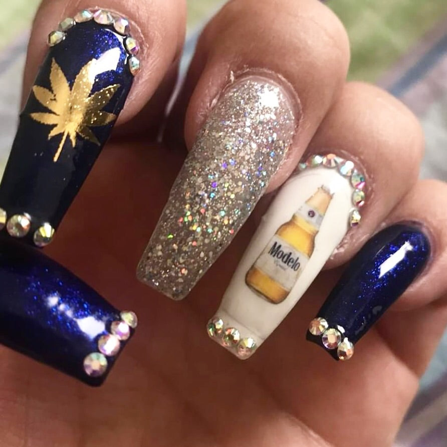 acrylic nail decals