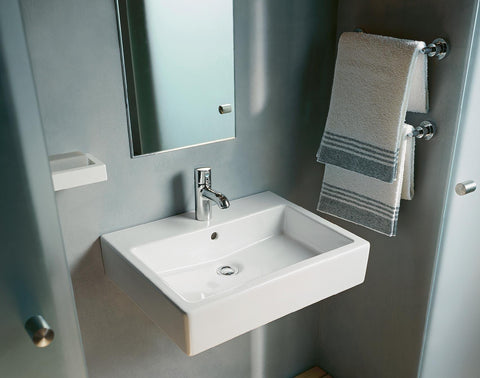 Vero Furniture Washbasin 23 5 8 Bathroom Vessel Sinks With Faucet Deck Wall Mounted Duravit 045460