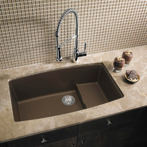 Blanco Performa 32 Granite Composite Undermount Kitchen Sink Single Bowl Silgranit Puradur