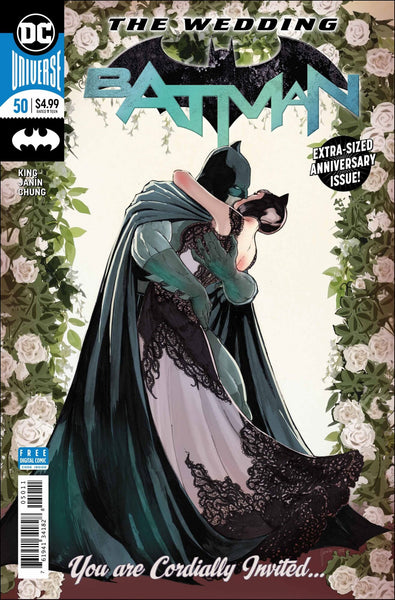 Cover for Batman #50 (2018), a.k.a. “The Wedding Issue”