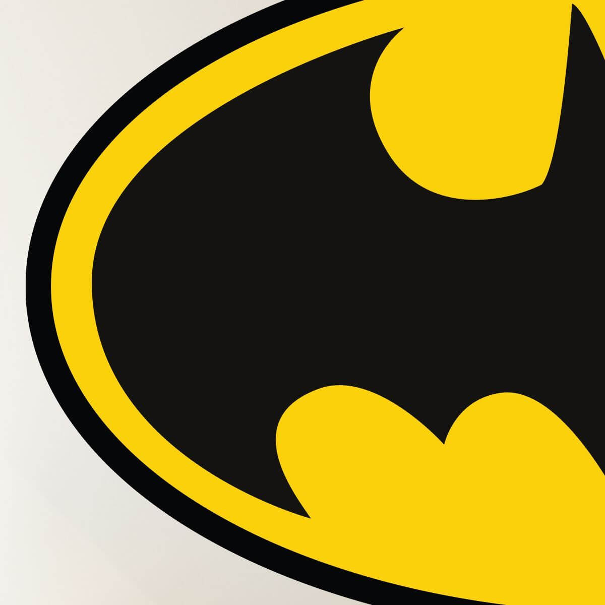 Batman Logo Licensed Wall Sticker