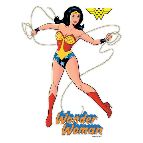 Evolution of Wonder Woman Original Artwork 1941 Officially Licensed Wall  Sticker