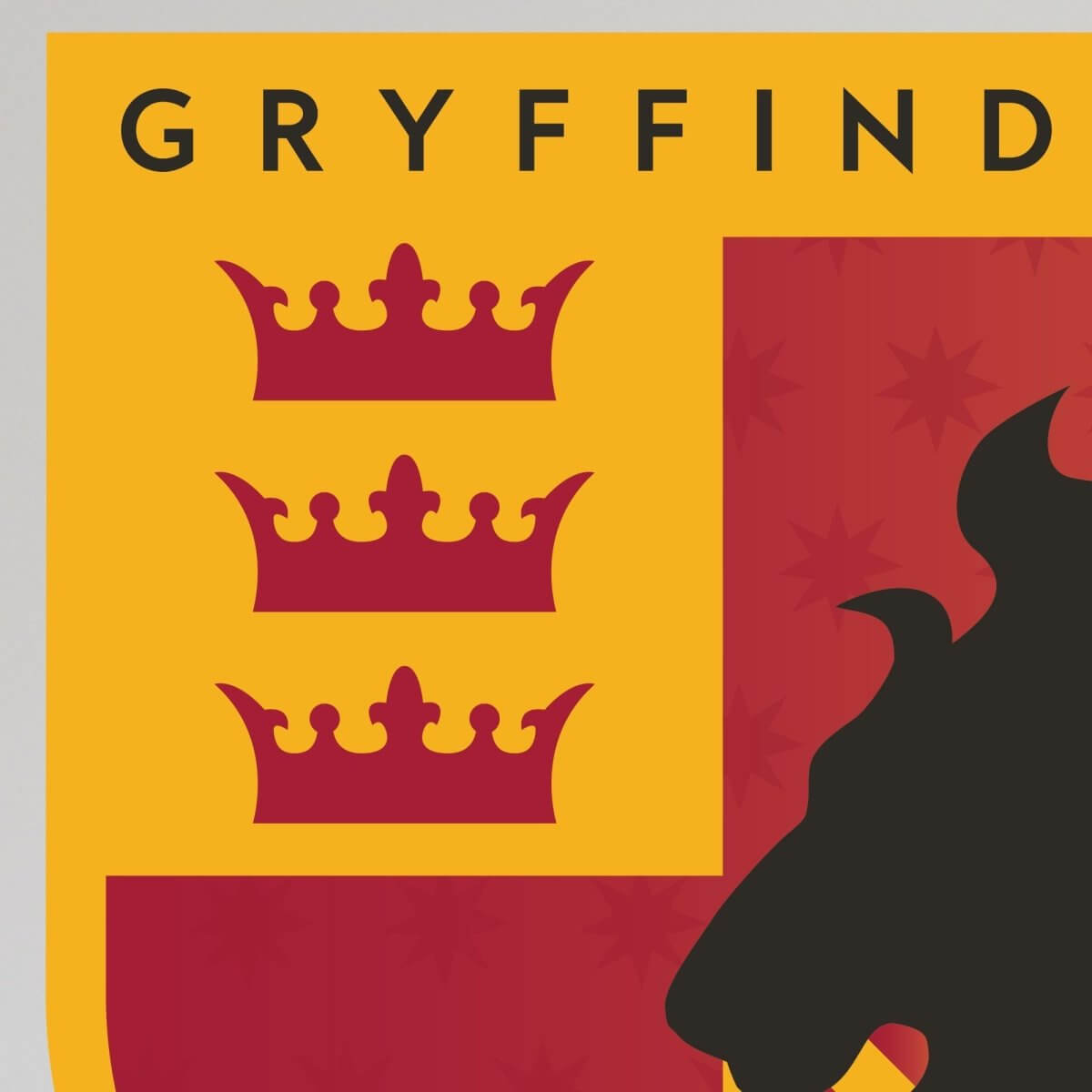 Wall Sticker Harry Potter Gryffindor Emblem