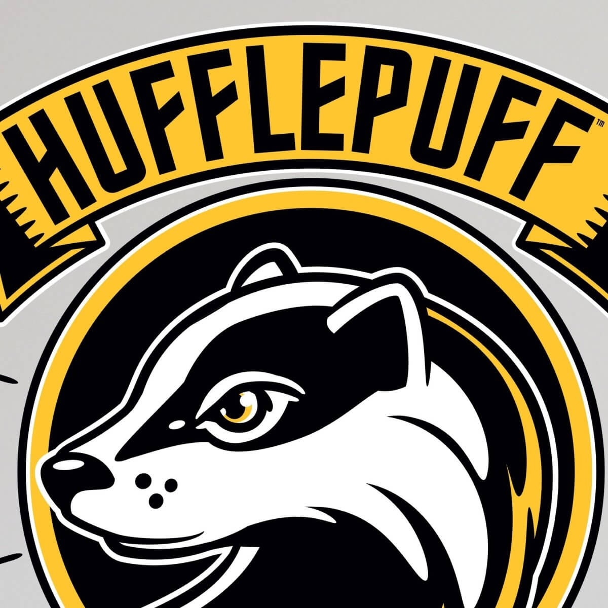 official hufflepuff crest