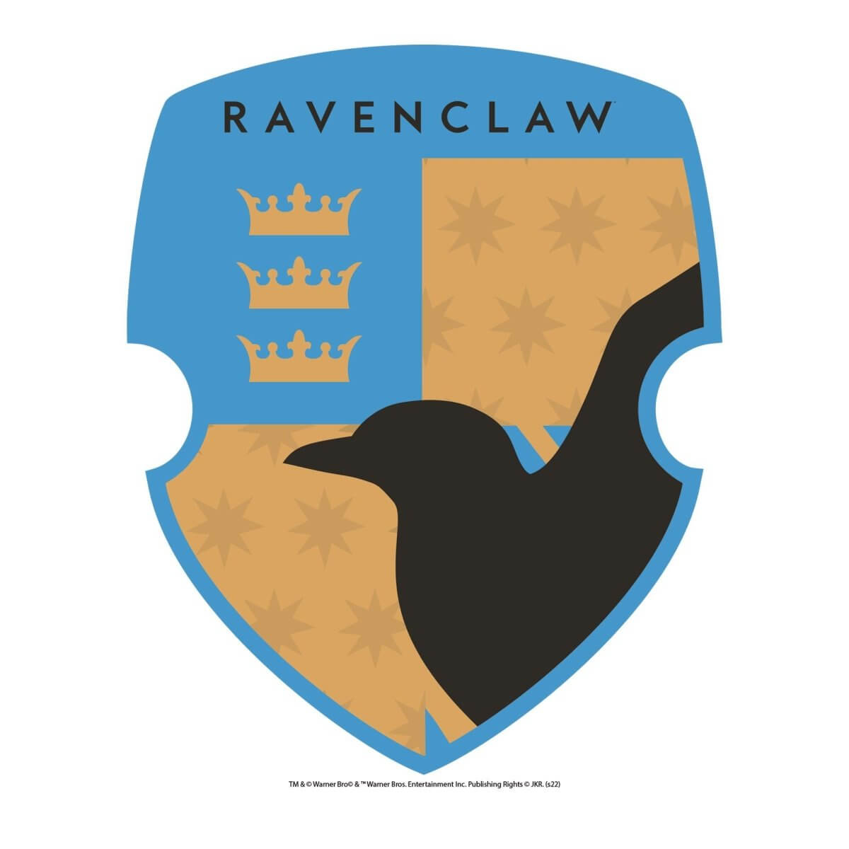 HP Ravenclaw House Raven Shield Vinyl Sticker Car Decal