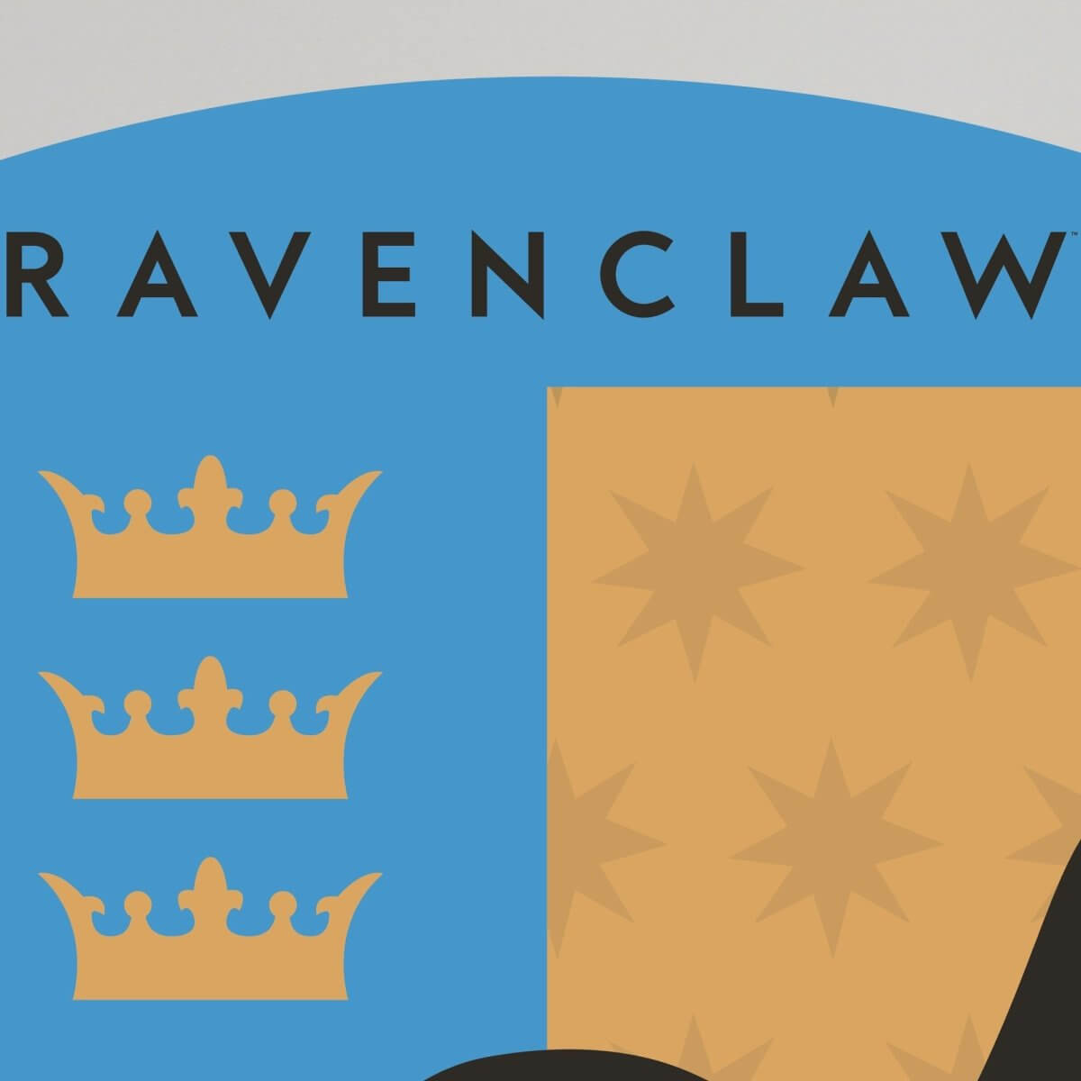 HP Ravenclaw House Raven Shield Vinyl Sticker Car Decal