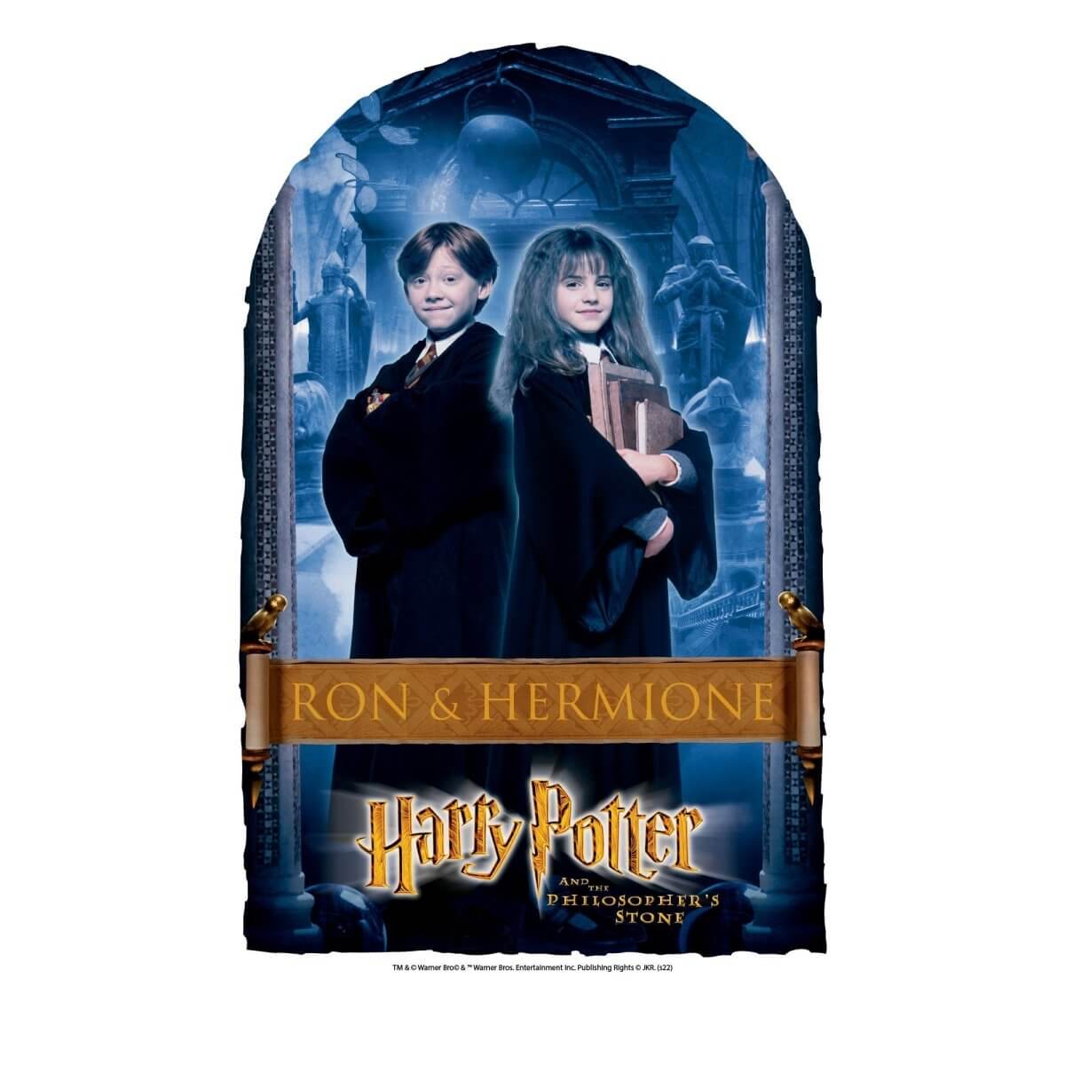 Harry potter 3d hermione et ron stickers