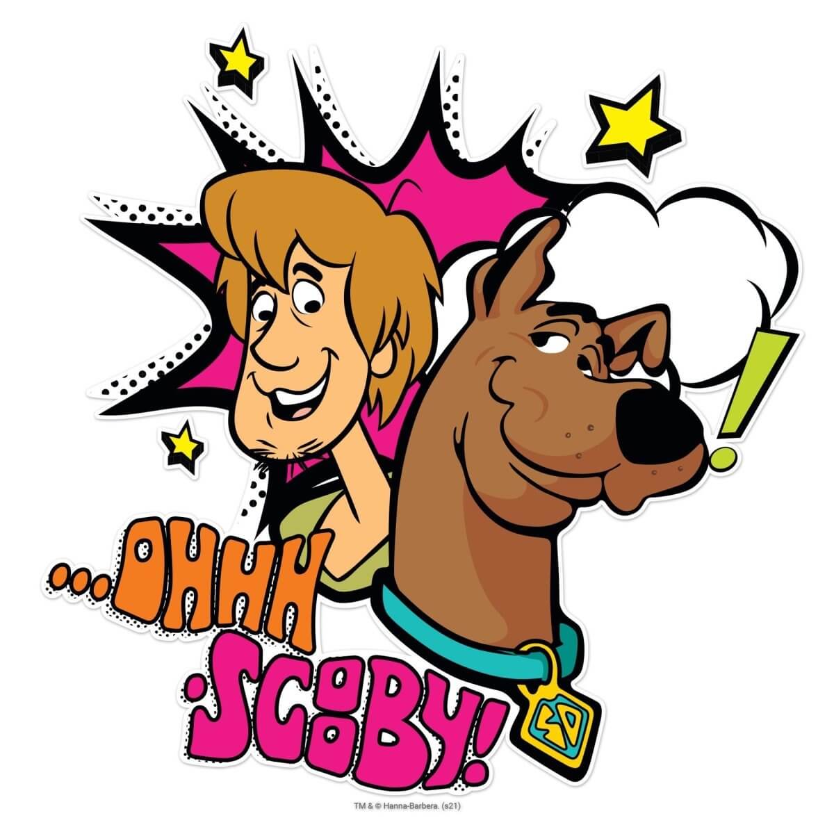 Scooby-Doo and Shaggy Best Friends Forever Wall decal sticker