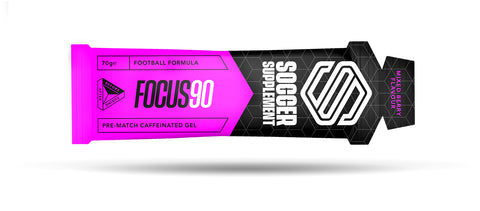 Focus90 Caffeinated Energy Gel for Football