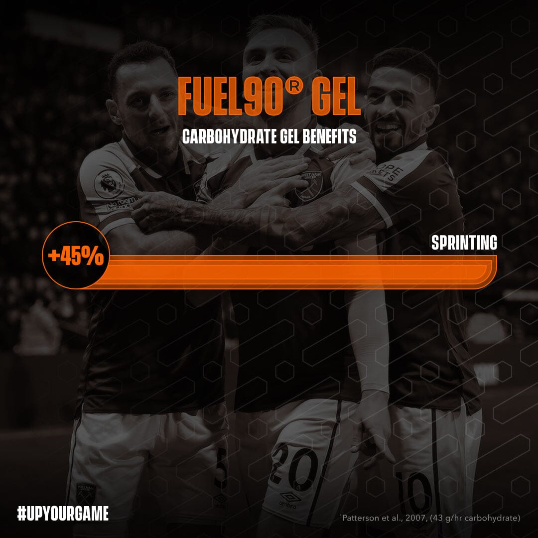 Soccer Supplement Gel energético Fuel90 LaranjaGel Energizante Fuel90  Naranja - SOCCER-008