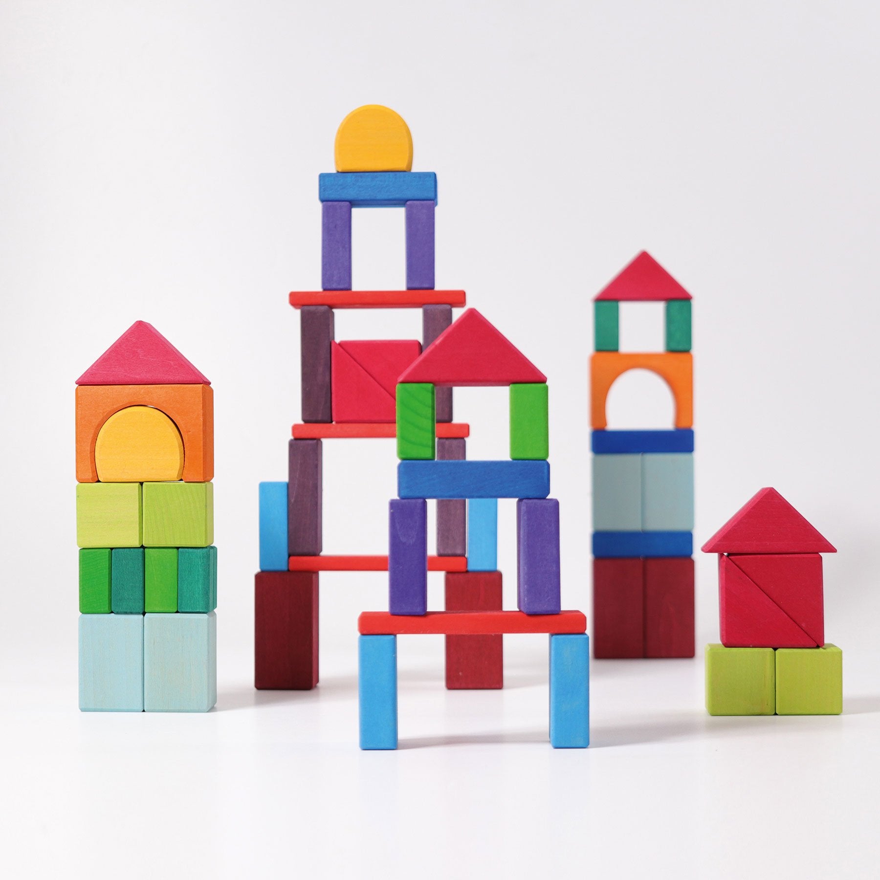 classic wooden building blocks