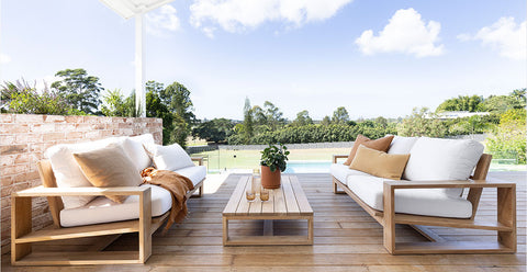 Harbour Island full outdoor lounge suite, Magnolia Lane outdoor furniture Australia wide and Sunshine Coast