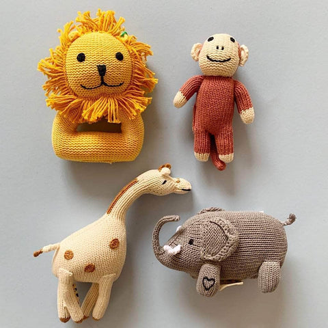 Crocheted Animal Finger Puppets