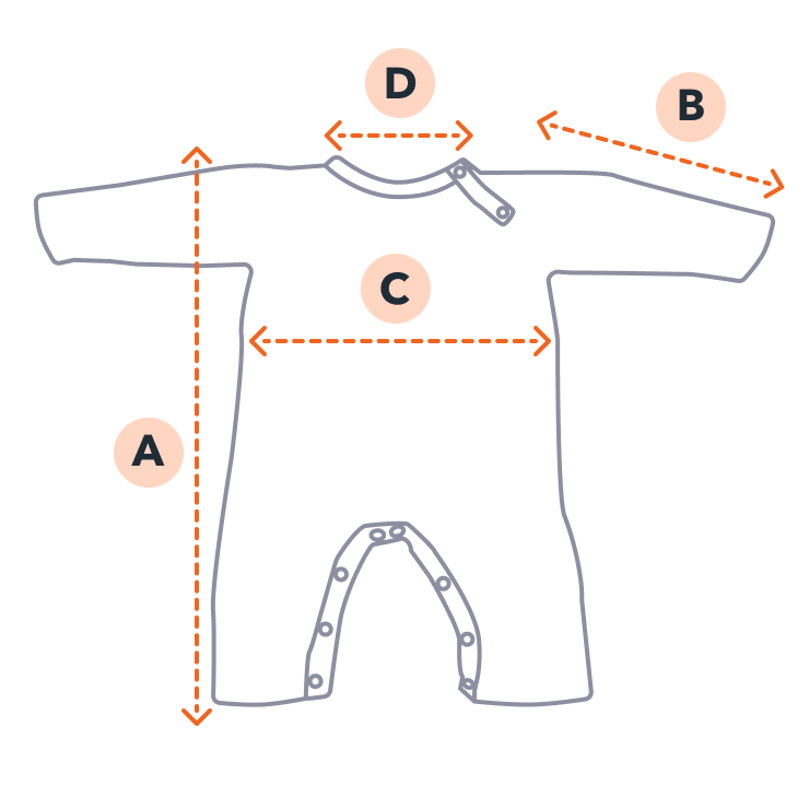 Knit Romper Size Chart