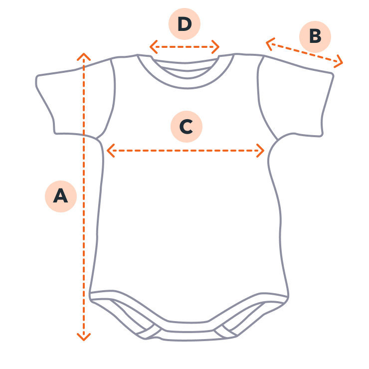 Onesie Size Chart