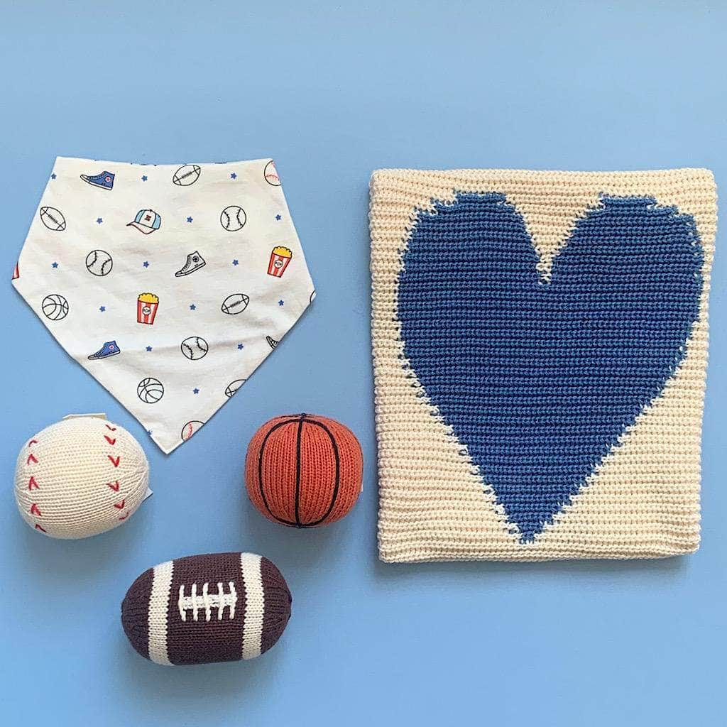 Image of Newborn Baby Gift Set - Sports Lover Bundle