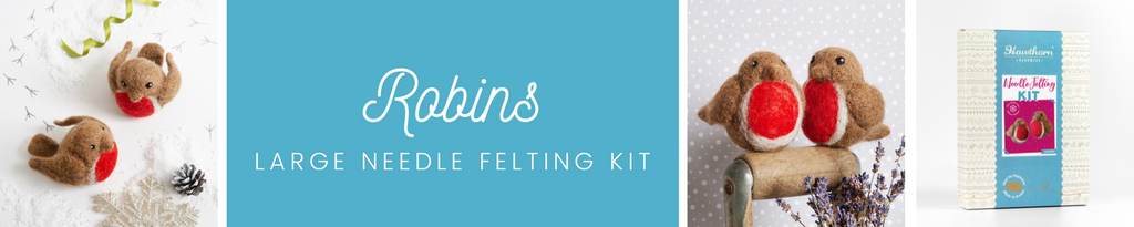 Robins needle felting kit