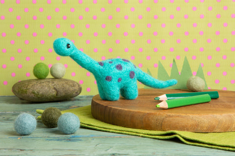 Diplodocus Needle Felting Kit