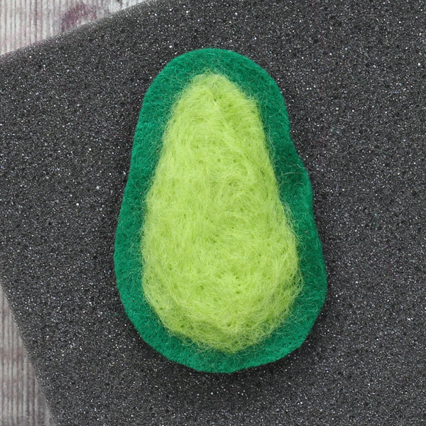 Hawthorn Handmade Needle Felted Avocado Tutorial