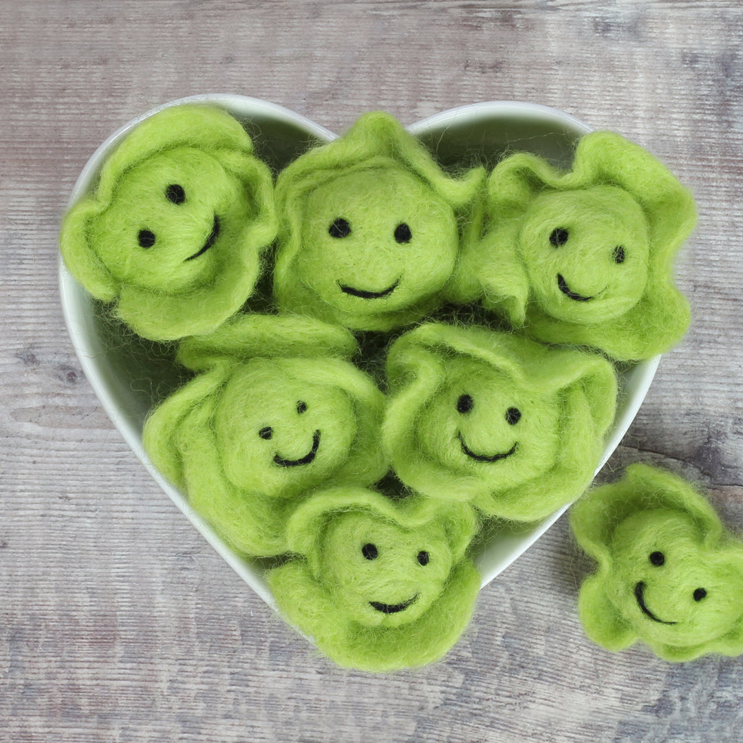 Needle Felted Sprouts - hawthorn Handmade Tutorial