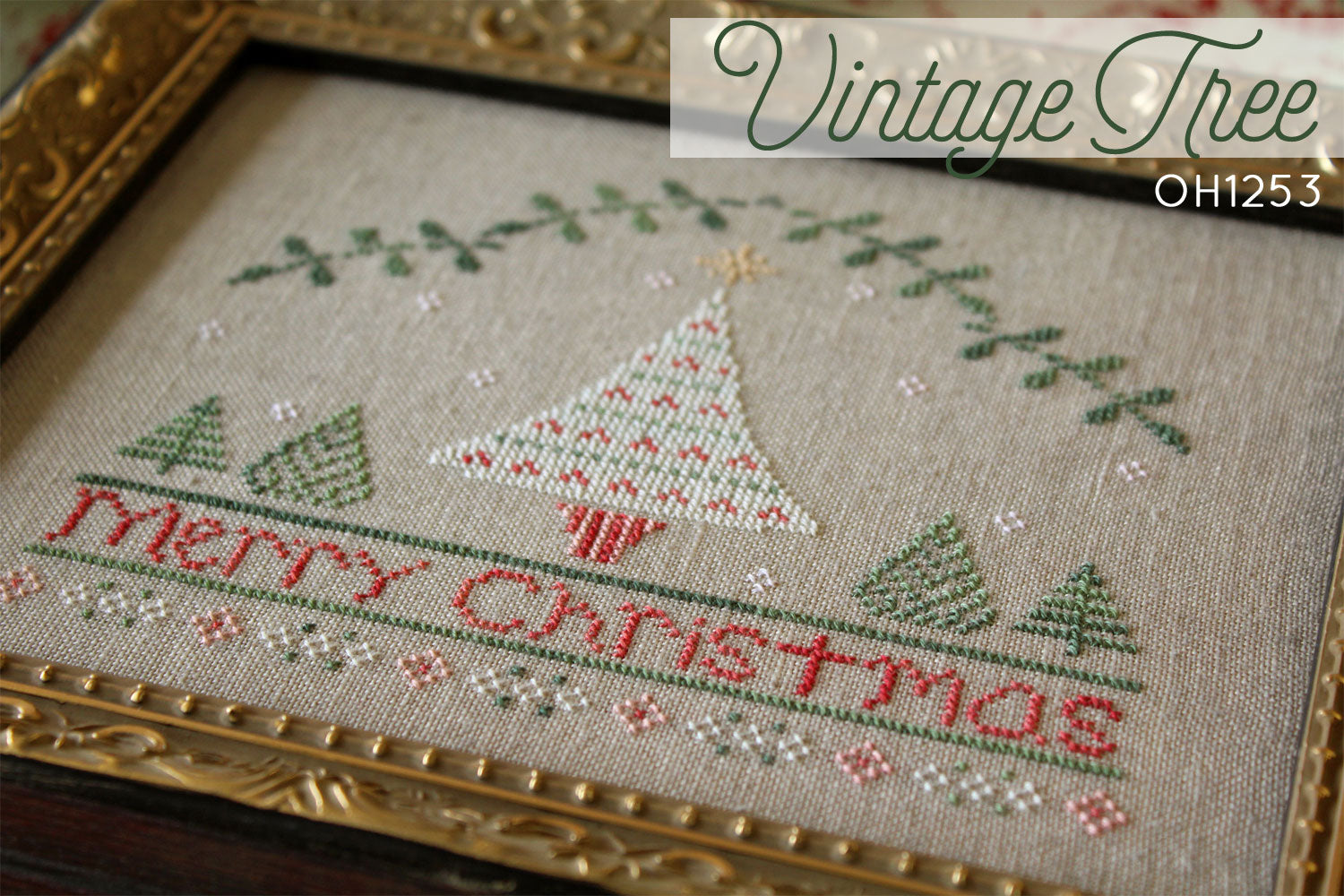 Nashville Needlework Market Preview Vintage Tree October House